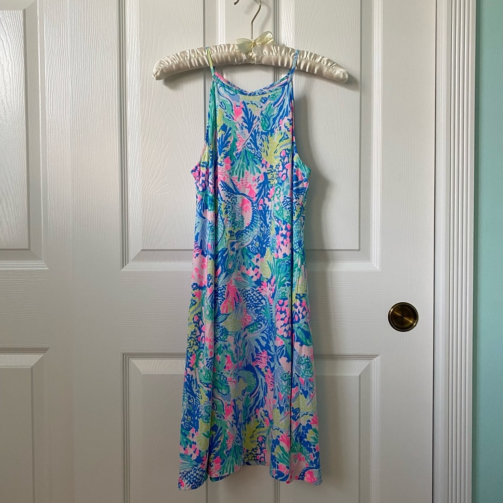 Lilly Pulitzer Women’s Margot Swing Dress in Mermaid Cove
